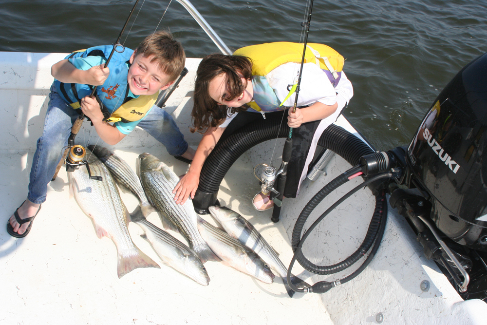 fishing for stripers chesapeake bay